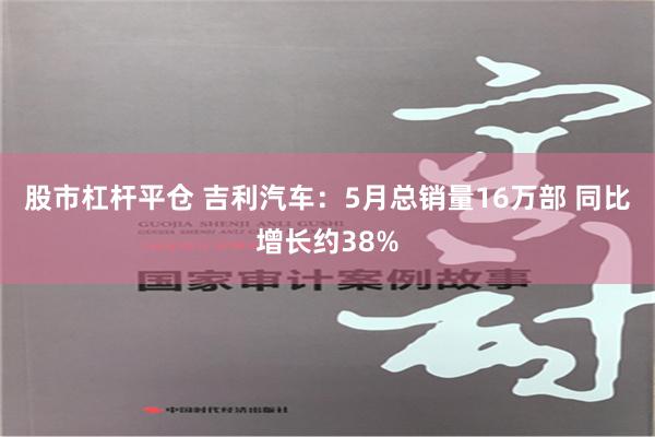 股市杠杆平仓 吉利汽车：5月总销量16万部 同比增长约38%