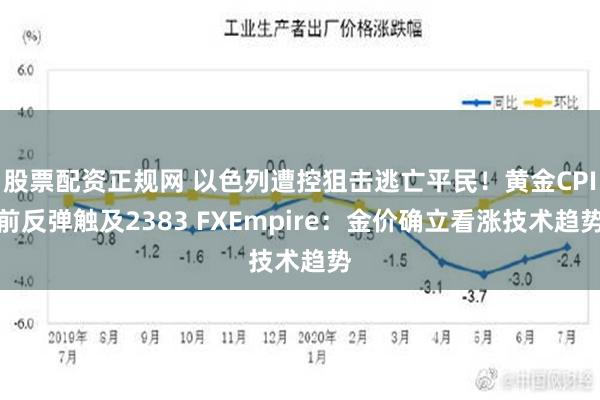 股票配资正规网 以色列遭控狙击逃亡平民！黄金CPI前反弹触及2383 FXEmpire：金价确立看涨技术趋势